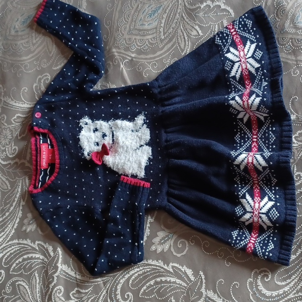 Winter sweater dress,  size 2T
